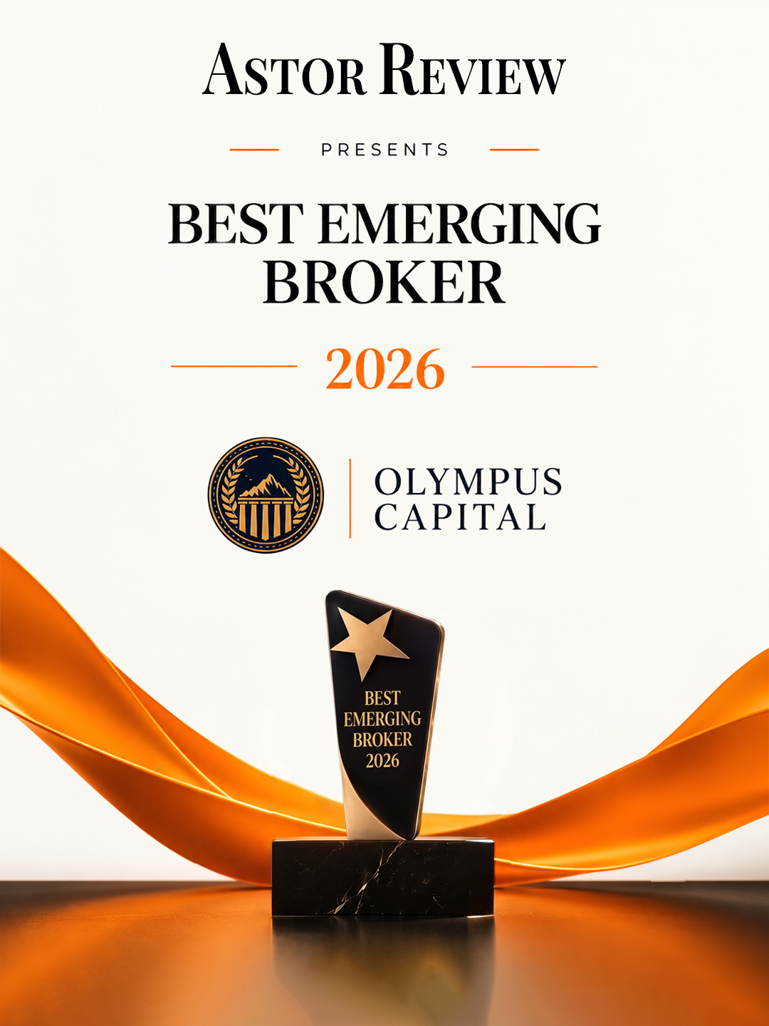 Astor Review presents Best Emerging Broker 2026 — Olympus Capital